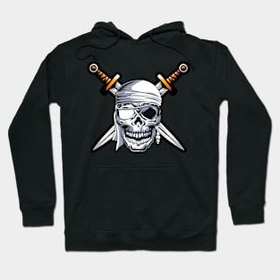 Skull with swords Hoodie